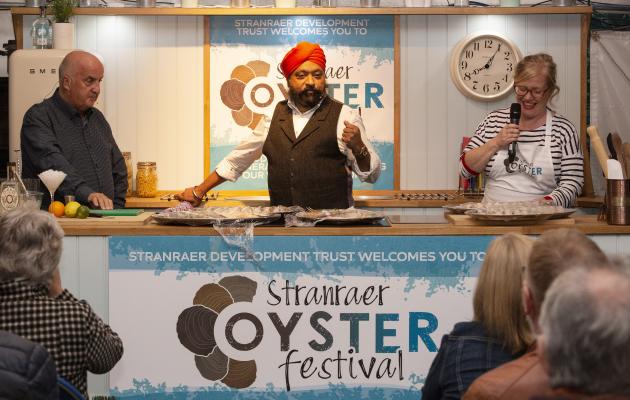 An Evening with Tony Singh at Stranraer Oyster Festival