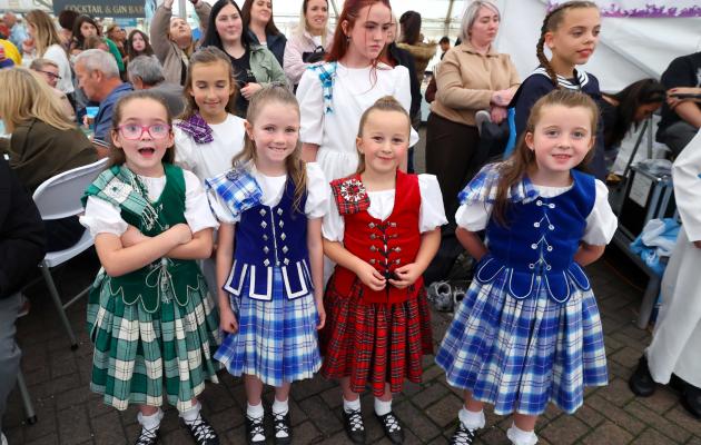 Local performers at Stranraer Oyster Festival