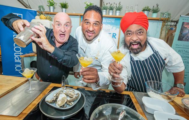 Stranraer Oyster Festival 2023 chefs