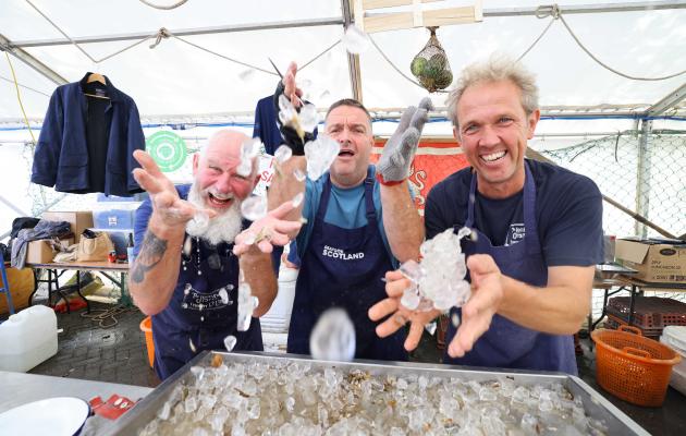 Oyster sell-out at Stranraer Oyster Festival