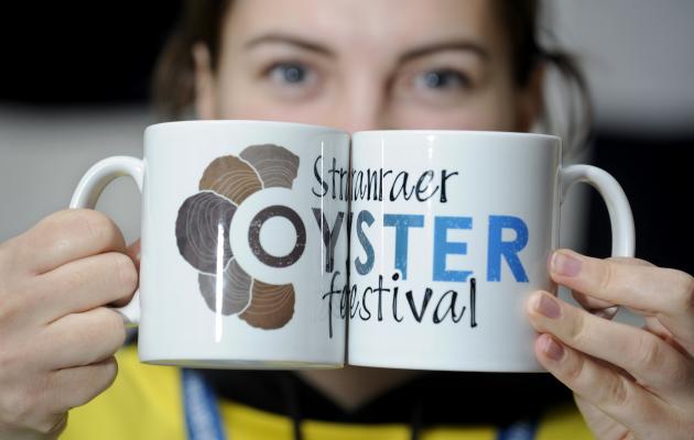 Stranraer Oyster Festival mugs