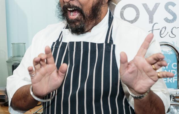 Tony Singh at Stranraer Oyster Festival 2023