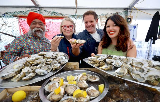 Tony Singh, Rosemary Shrager, Matt Tebbutt and Julie Lin
