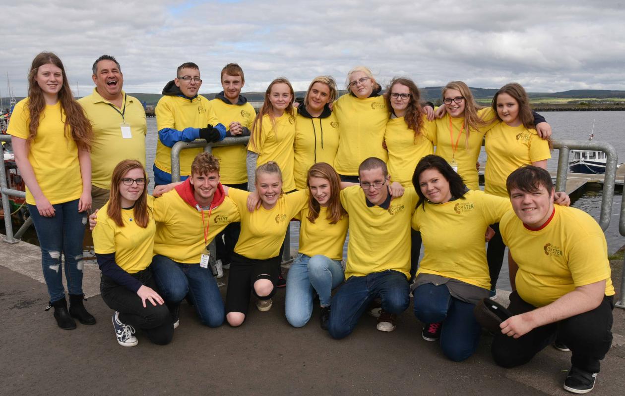 Stranraer Oyster Festival Youth Volunteers