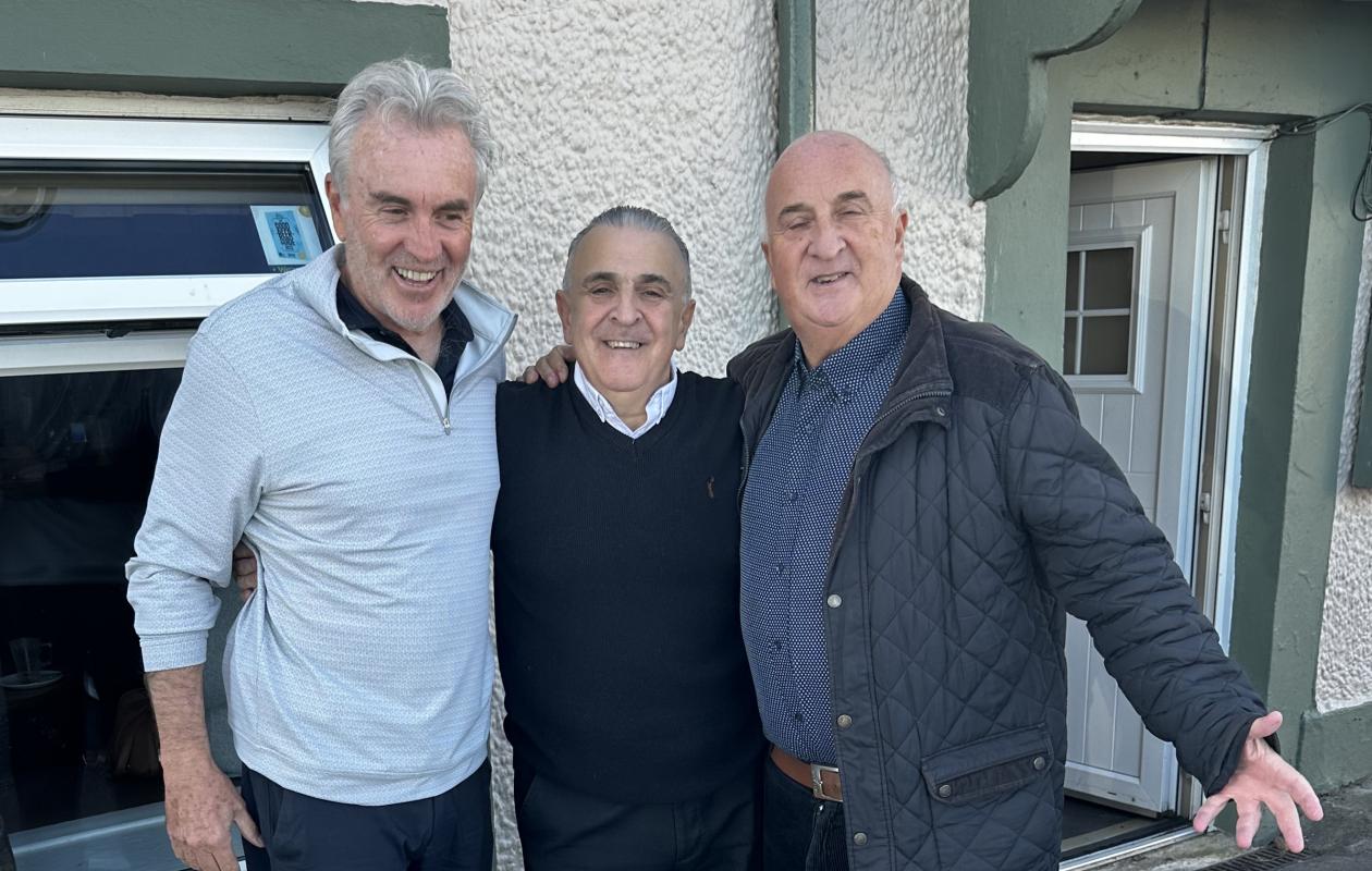 Joe Pierce meets Douglas and Massimo Lisi 