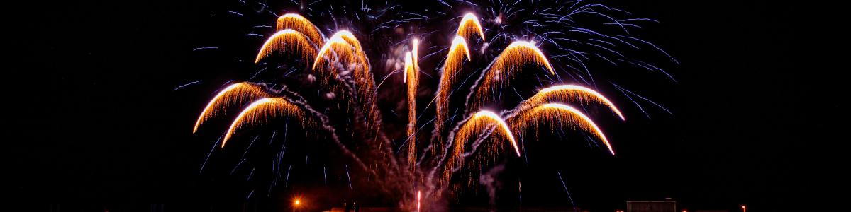 Fireworks over Loch Ryan 2025