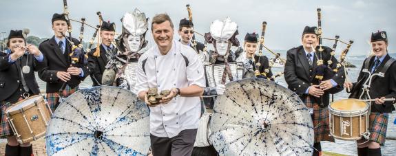 Scotland's Only Wild and Native Oysters Press Shot