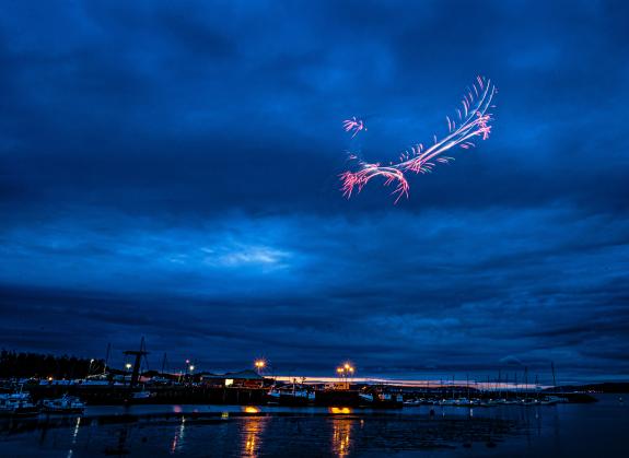 Aerobatic display at Stranraer Oyster Festival 2023