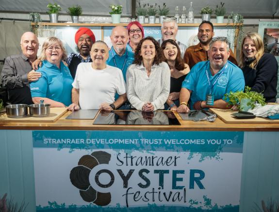 Launch of Stranraer Oyster Festival 2023