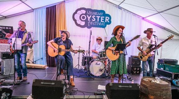 Music at Stranraer Oyster Festival 