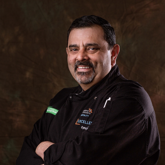 Cyrus Todiwala at Stranraer Oyster Festival