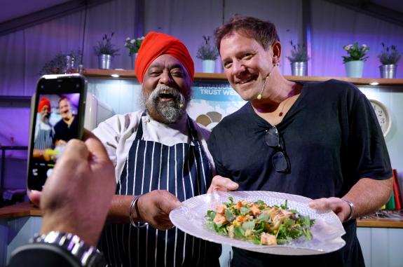 Tony Singh and Matt Tebbutt