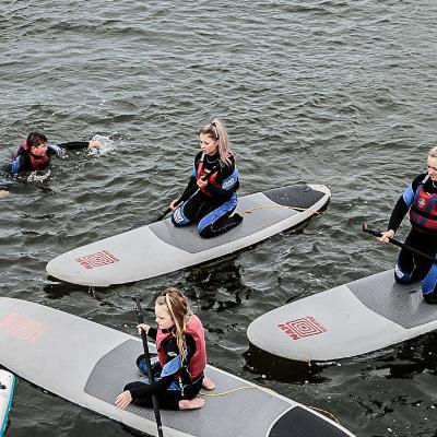 Paddle Boarding in Loch Ryan