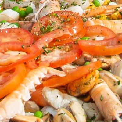 Henry's Seafood Paella at Stranraer Oyster Festival